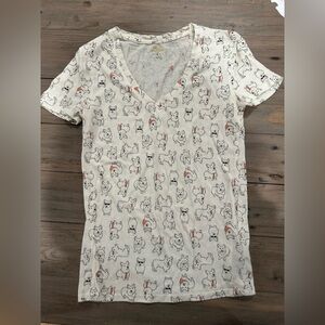 Corgi print tshirt pembroke